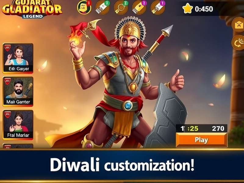Gujarat Gladiator Legend gameplay screenshot