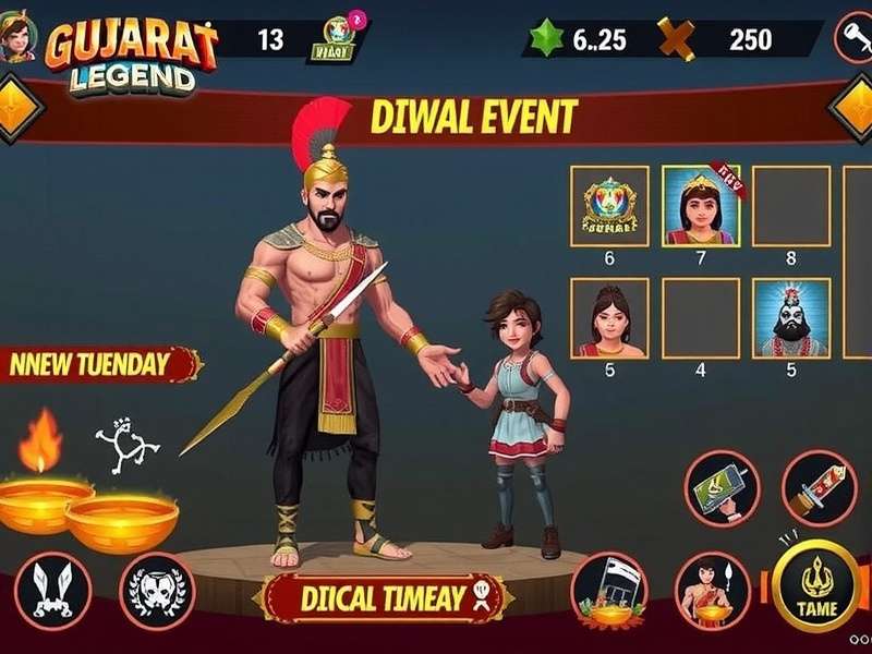 Gujarat Gladiator Legend Diwali event